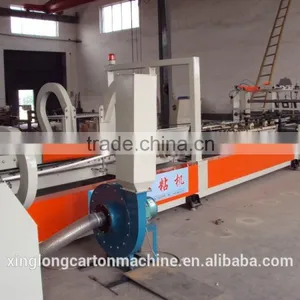 High Speed Automatic Carton Box Folder Gluer Machine With Strapping Machine thumbnail-2
