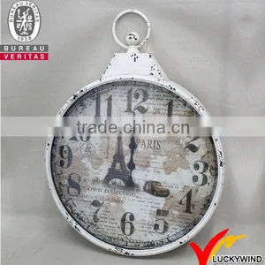 Luckywind Hot !!! Metal Chinese Wall Clock Quality Choice thumbnail-1