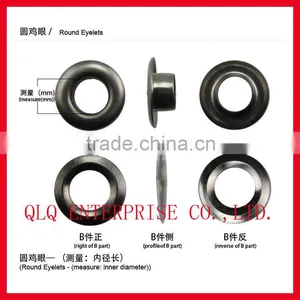 Metal Eyelet Button in Round Shape thumbnail-1