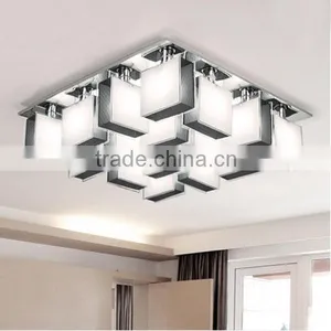 Modern Stainless Steel Hotel Ceiling Light Ceililng Lamp thumbnail-1