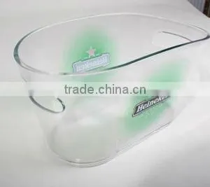 High-capacity Plastic Square Bucket for Bar thumbnail-1
