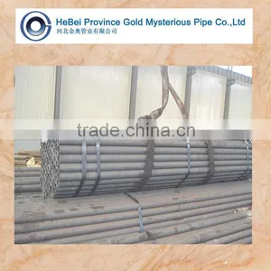Seamless Round Black Steel Pipe for Building Construction Material thumbnail-3