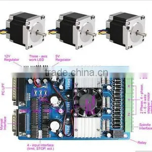 Wholesale CNC Kit 3 Axis NEMA 23 Stepper Motor ,china Manufacture,CE and ISO ,good Quality and Best Price thumbnail-1