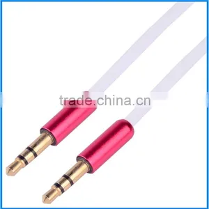 China Manufacture High Quality 3.5mm Aux Audio Cable thumbnail-1
