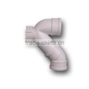 Good Quality Strongly Pvc P-type Gully Trap With Door Fittings thumbnail-4