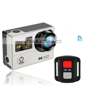 New 2016 Ultra HD 4K WIFI Sport Action Camera With Remote Control Dual Screen 2" LCD Waterproof 170 Helmet Camcorder DV DVR thumbnail-6