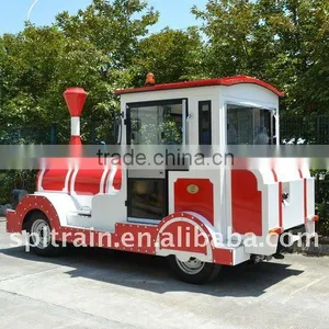 Locomotive With IVECO Engine, Diesel Train for Amusement Park thumbnail-1