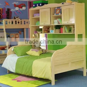 Kids Truck Bed With Bookcase#SP-C207 thumbnail-2