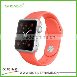 SHENGO Wholesale Cheap Silicone Watch Band for Apple Watch thumbnail-6