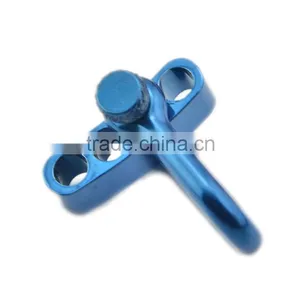 Colorful Stainless Steel U Shaped Adjustable Shackle With 4 Holes for Paracord Bracelets thumbnail-5