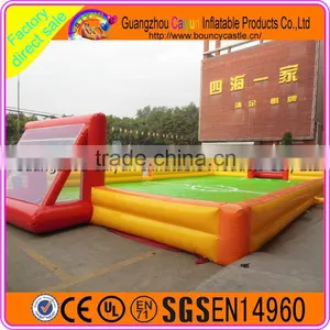 Funny Outdoor Inflatable Football Arena For Sale thumbnail-5