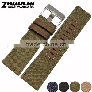 26mm High Quality Nylon Watch Strap With Stainless Steel Buckle Wholesale 3PCS thumbnail-3