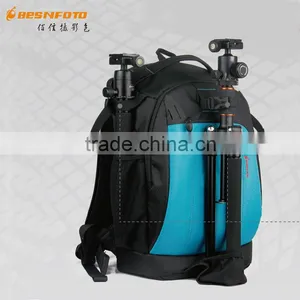 Besnfoto Black Nylon Waterproof and Shockproof Camera Case Backpack for PC and Studio thumbnail-1