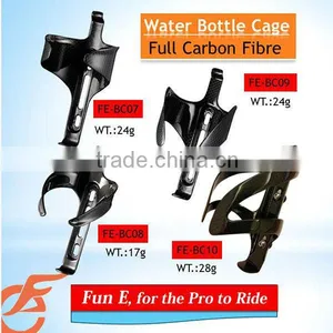 Bicycle Full Carbon 3K Clear or UD Matte Water Bottle Cage thumbnail-1