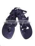 Black Flowersandals thumbnail-1
