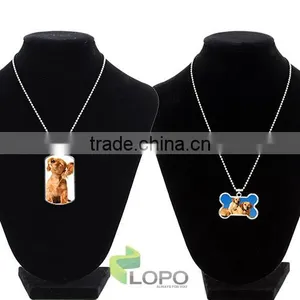 Lovely Sublimation Printable Customed Blank Metal Dog Tag thumbnail-1