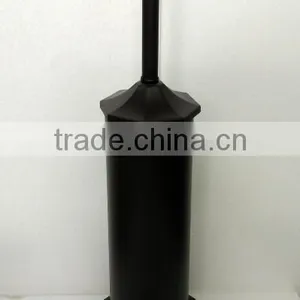 Classic Black ORB Stylish Octagonal Toilet Bowl Brush and Holder thumbnail-1