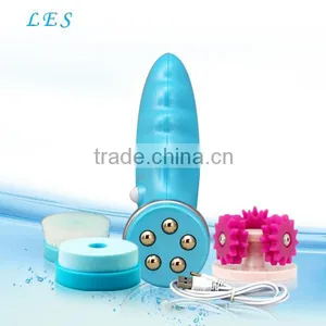 Rechargeable Electronic Facial Cleanser Machine for Personal Care thumbnail-4