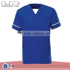 Unisex Healthcare Uniforms Scrub Top thumbnail-1