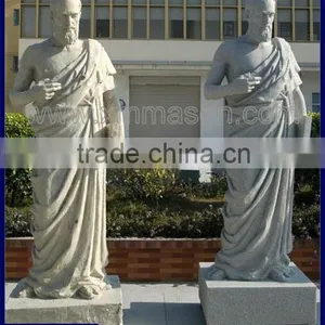 White Garden Natural Marble Jesus Satute thumbnail-1