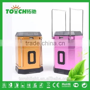 3*AA Battery LED Camping Light Solar Emergency Camp Lamp Fashion Telescopic Lantern Rechargeable Classic Camping Light thumbnail-1