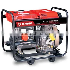 KAMA 5.75/9.375kva Three Phase Small Diesel Generator Open-frame Type thumbnail-1