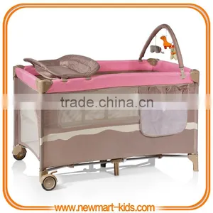 Baby Folding Playpen,good Baby Playpen,baby Pink Playpen thumbnail-3