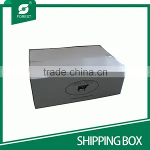 B FLUTE ECO-FRIENDLY CORRUGATED SHIPPING CARTON BOXES FOR MOVING MEATS WITH CUSTOMIZED PRINT thumbnail-1