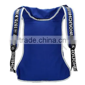 Stylish Folding Packable Football Team Backpack With Cap thumbnail-3