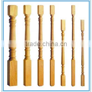 Recon Wood Stair Pillar Stair Wood Baluster Design thumbnail-1