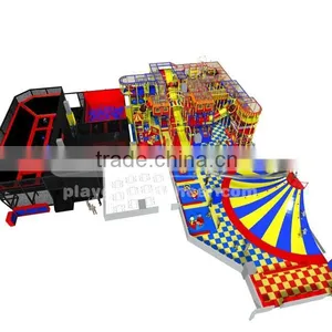 Cheer Amusement CH-ST150014 Playground Equipment Big Aldi Trampoline thumbnail-1