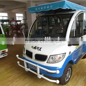 Top Sell 4 Seaters Solar Electric Car& Motorcycle, Scooter Electric &bike With Solar Panel(60V 1200W) thumbnail-2