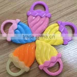 OEM Stand up Banana Shape Baby Silicone Teether Pacifier Baby Teether Brush Quality Choice thumbnail-4