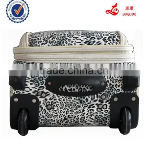 Aluminium Trolley Luggage Middle East Market Leopard Material Aluminium Trolley Luggage Baoding Factory High Quality thumbnail-5