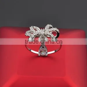New Arrival Fashion Charm Ring Crystal Bird Ring thumbnail-6