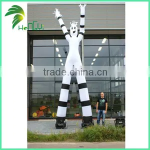 Festivl Halloween Decoration Ghost Shape Design Floating White Black Air Dancer thumbnail-1