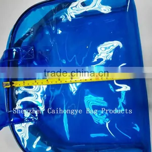 Hot Sale Pvc Transparent Tote Bag,top Quality Pvc Transparent Bag thumbnail-5