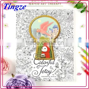 Fashion Wholesale Secret Garden Series Jetoy Cat Coloring Books for Adult thumbnail-1
