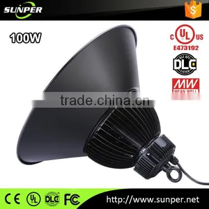 New Design Warehouse Dimmable IP65 High Lumen 100w Led High Bay Light Indoor thumbnail-6