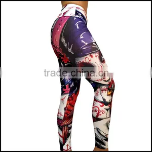 The Lastest New Design Printed Stretch Pants and Yoga Pants Printed With Low Prices thumbnail-2