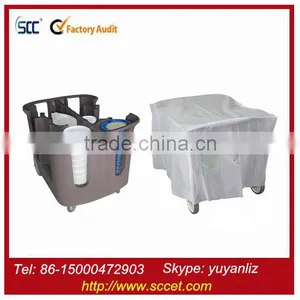 Catering Plastic Plate Dolly With 4 Dividers for Plate Loading thumbnail-3