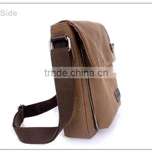 Cool Canvas Men Messenger Bags, Canvas Shoulder Bag Popular Design Color thumbnail-3