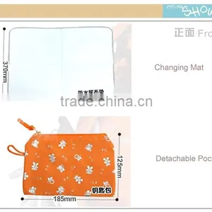Disposable Diaper Bag With Changing Mat and Milk Bottle Bag thumbnail-1