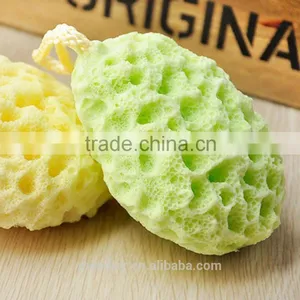 Mendior Green Tea Sponge Green Bath Sponge With Rope OEM/Wholesale thumbnail-2