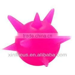 Silicone UV Tongue Tickler - Spikey Sphere & Body Piercing Jewelry Accessory thumbnail-1