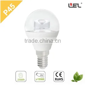 Led Bulb Lamp CE-approved P45 E14 4W Ceramic Bongs Plastic Housing Globe LED Light Bulb Led Light Bulb Speaker thumbnail-4