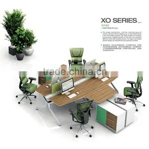 Modern Office Cubicles for 4 Person thumbnail-2