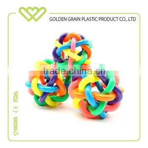Factoryl Wholesale Pastic Colour Small Bell Ball thumbnail-3