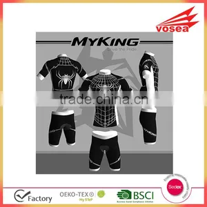 Spider-Man Print Short Cycling Jesey With Pants thumbnail-2