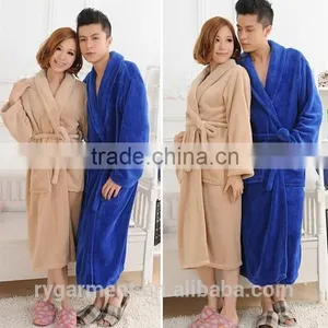 Flannel/polar Fleece Bathrobe thumbnail-2